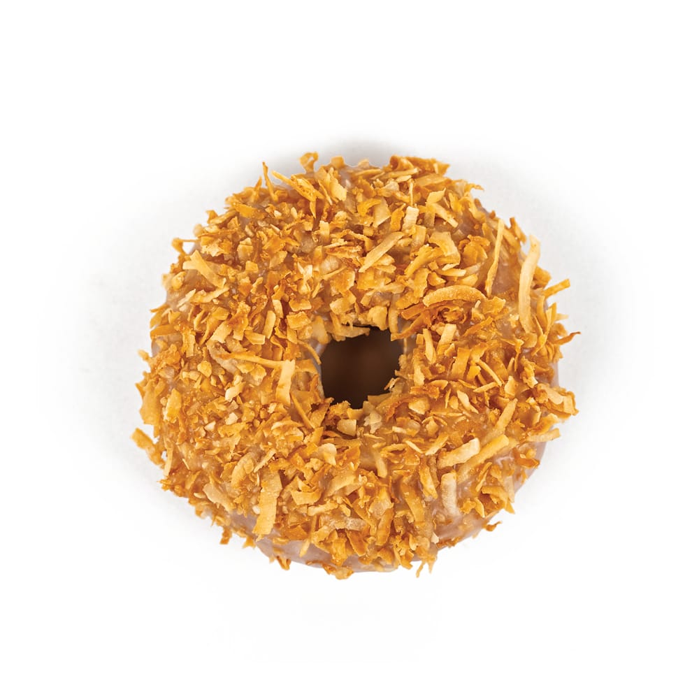 Raised Vanilla Coconut raised vanilla coconut