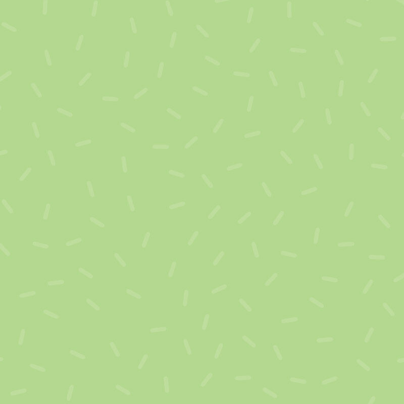 sprinkles-on-green sprinkles on green